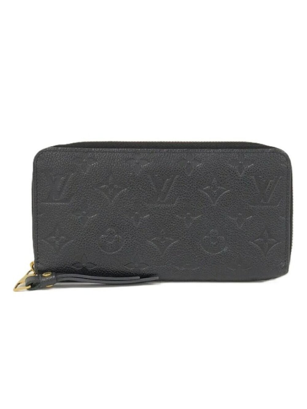 Louis Vuitton Zippy Wallet Zip Around Monogram Empreinte Noir Black